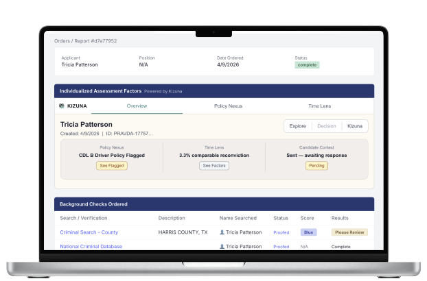 3rd Degree Screening platform dashboard